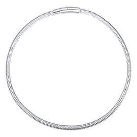 20inch Stainless Steel Snake Shain Everyday Necklace Jewelry Gift for Girlfriend Daughter Sisters