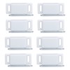 8 Set Stainless Steel Magnetic Door Catch Cupboard Closet Cabinet