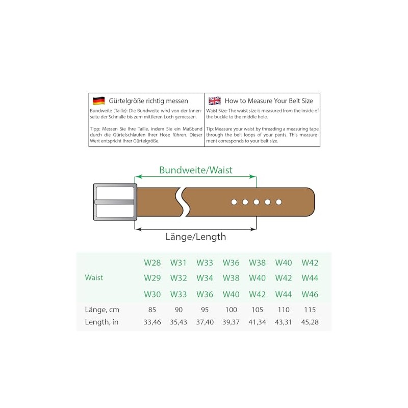 Cipo & Baxx Men's Genuine Leather Belt RBC by Leather