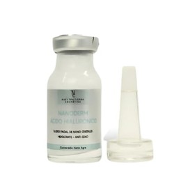 Nuestra Tierra Cosmética Nanoderm Ácido Hialurónico, Suero Facial de Nanocristales, Hidratante y Antiedad, con Tónico Hyalu Ceramidas