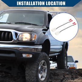 Hihaha Car Speaker Connector Harness Wiring Adapter 72-9301 for Toyota Pickup 1984-1988/ Durable /2 Pcs