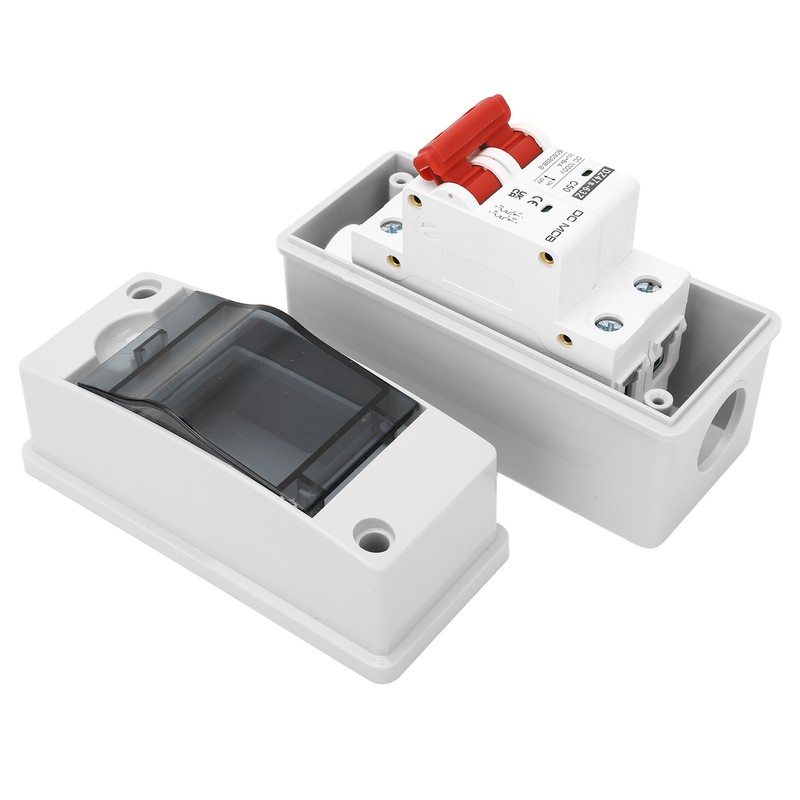 DC Circuit Breaker 2P 50A Miniature Isolator Switch IP65 Waterproof