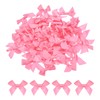 MECCANIXITY 60Pcs Mini Ribbon Bow 1.5" Mini Fabric Satin Ribbon