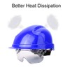 Visor Helmet Hard Hat Defender Built in Goggles Helmet Safety