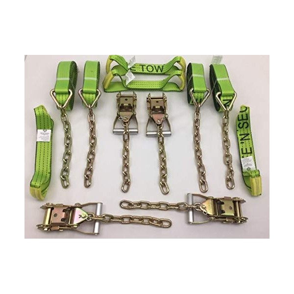8 Point Heavy Duty TECNIC Strap Kit for Rollback /