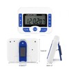 Digital Kitchen Timer, 4-Channel Independent Group Timer Countdown Magnetic LCD