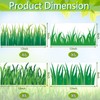 24 Pcs Green Grass Jumbo Borders Grass Boarder Trim Paper