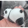 Flocked Soft Panda Taba Squishy