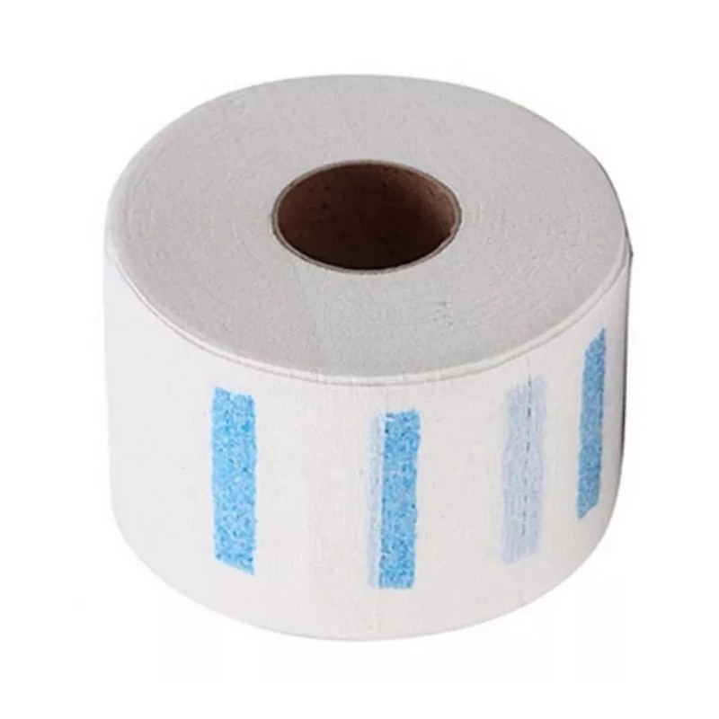 Barbers 2 Rollos Papel Cuello + Cepillo Limpiador Para Barbería