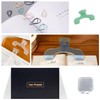 Set of 3: Transparent Ukan Clip | Holds Textbooks, Sheet