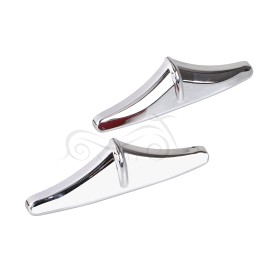 Unbranded ABS Rear Saddlebag Tip Accent Trim For Harley Electra Glide Classic FLHTC FLHTCU