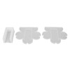 Flower Shape Epoxy Vase Mold DIY Reusable Strong Flexibility High