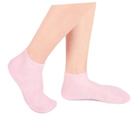 Healeved Moisturizing Foot Skin Socks for Dry Feet L Size (38-40) SEBS Protective Socks for Exfoliating and Hydrating Skin for Daily Use