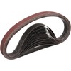 STEBRUAM Sanding Belt 25 x 762 mm,15PCS 80 Grit