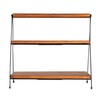 Creative Co-Op Acacia Wood 2-Tier Serving Stand