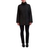 Cole Haan Women's Adjustable Unlined Packable Coat, Black