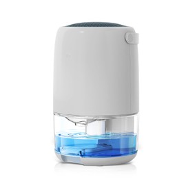 Dehumidifiers, Cureder Dehumidifier 37 OZ(1100ml) for Home (322 sq ft) with 7 Color LED Light, Auto-off, Portable Quiet Dehumidifier for Home, Wardrobe, Closet, Bathroom, Bedroom, Trailer, RV