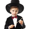 Bskifnn Kids Bow Tie Classic Solid Color Satin Bow Tie