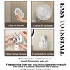 AYWSTC 2 Pack Suction Cup Shower Caddy, Wall Mounted Suction
