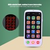 Simulated Smart Phone Music Light Toys Multifunctional Educational Kid Child