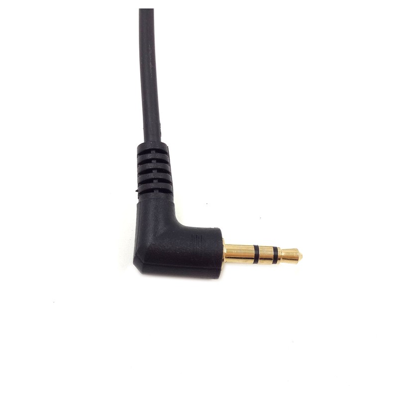 Qaoquda 3Ft Gold Plated 3.5MM Male to Female AUX Audio