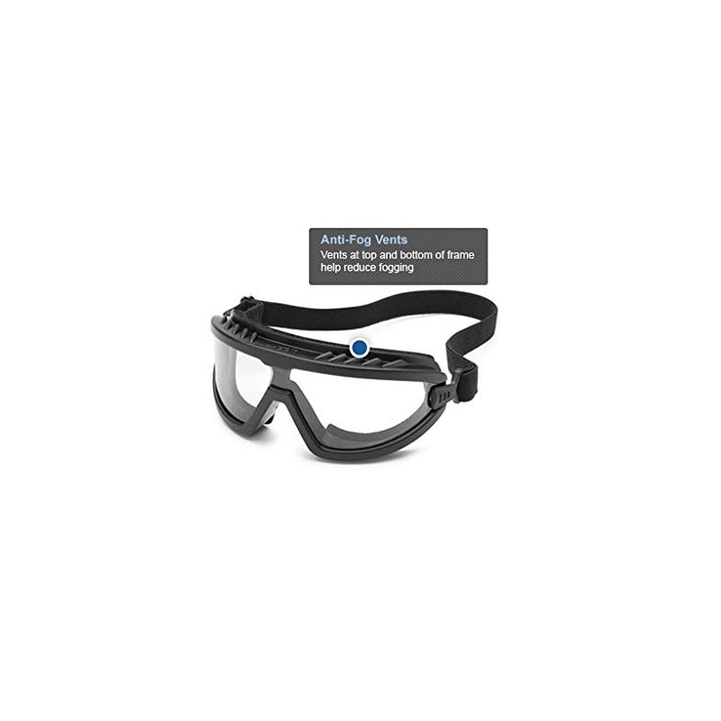 Gateway Safety 45883 Wheelz Stylish and Comfortable Safety Goggle, Gray