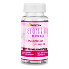 Biotin Healthly Life +pepton Crecimientomuscular Peptofrance