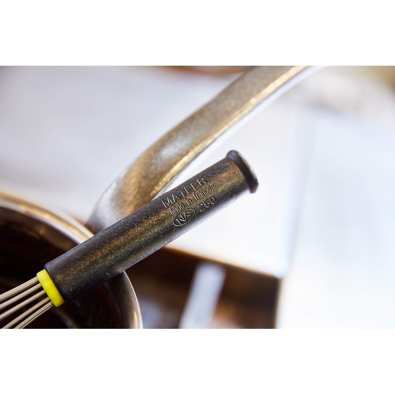 Matfer 111023 Whisk with Plastic Handle, 12", Black