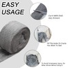 2PCS Steel Wool Fill Fabric DIY Kit,Coarse Wire Wool Roll,Coarse