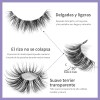 3 Pares De Pestañas Postizas,pestañas Postizas 3d Naturales