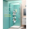 ADOVEL 4 Layer Corner Shower Caddy, Adjustable Shower Shelf, Constant