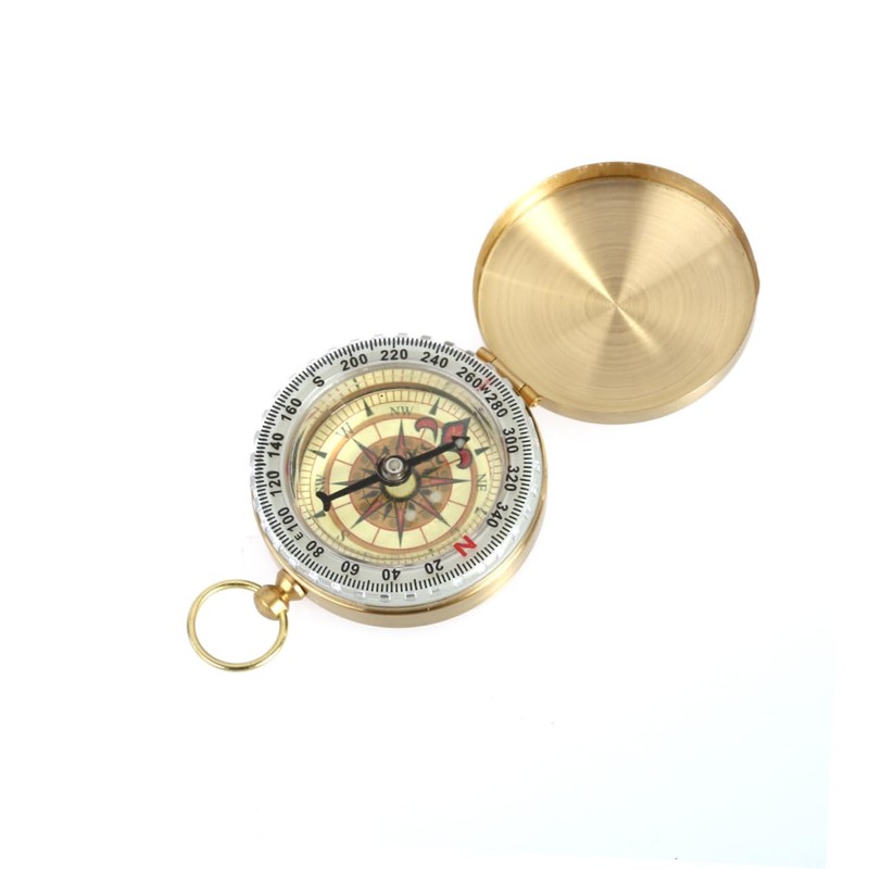 Sosoport High Sensitivity Metal Compass Portable Watch Style for Hiking