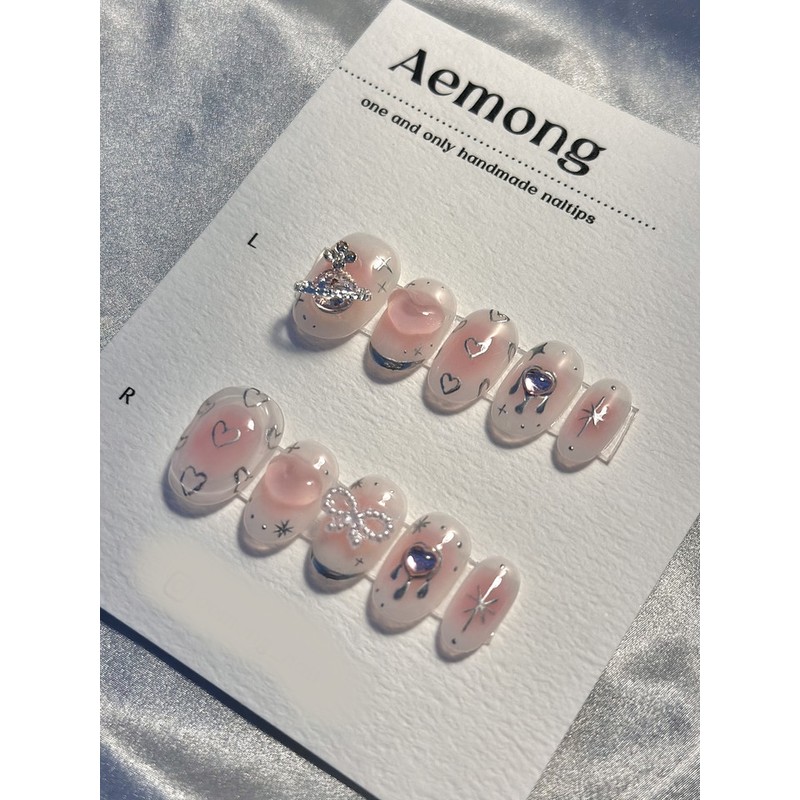 Aemong: Heart Fondant - Short Oval / Aemong : 하트퐁당