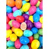 Pre Filled Chocolate Candy Plastic Easter Eggs with Free Unique
