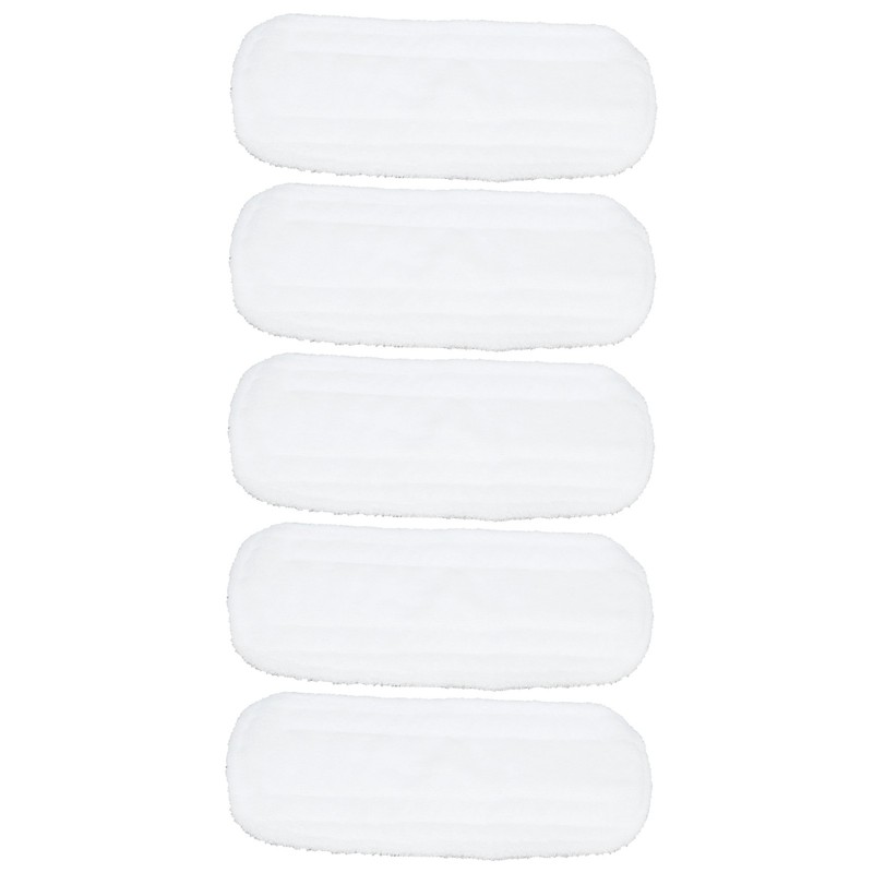 5PCS Microfiber Mop Pads Reusable Mop Head Cleaning Pads Replacement