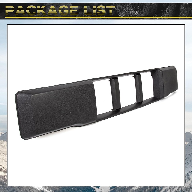 KUAFU Front Bumper Lower Grille Trim Panel Compatible with 2015