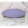 Oval Worktop Saver - Acrylic Matt Lemon Bonbon 38cm x