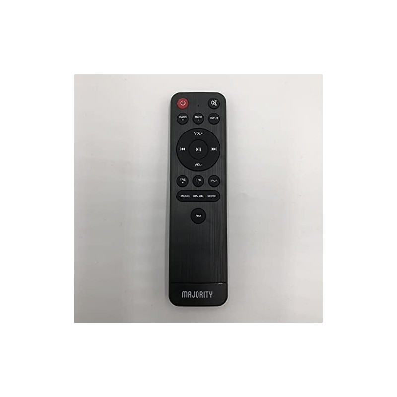 Majority Replacement Remote Control for Teton Soundbar