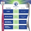 Brilliant Oral Care Adult Toothbrush with Soft Bristles, Round Head,