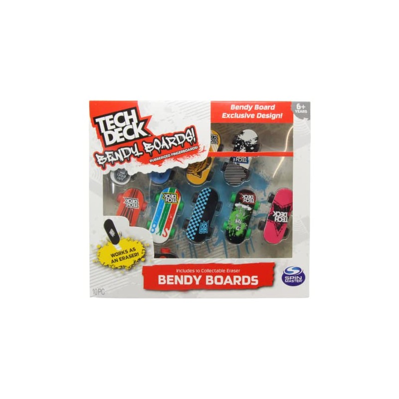 Tech Deck Bendy Boards - Confezione da 10