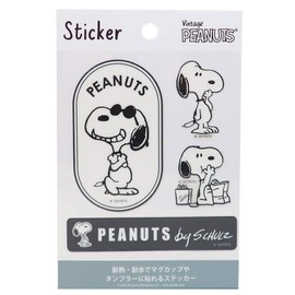 S&C Corporation Snoopy Daily Life Heat and Water Resistant Sticker PKS238