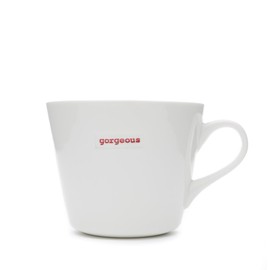 Keith Brymer Jones KBJ-0362 "Gorgeous" Standard-Tasse, 31,8 l Oz, Weiß
