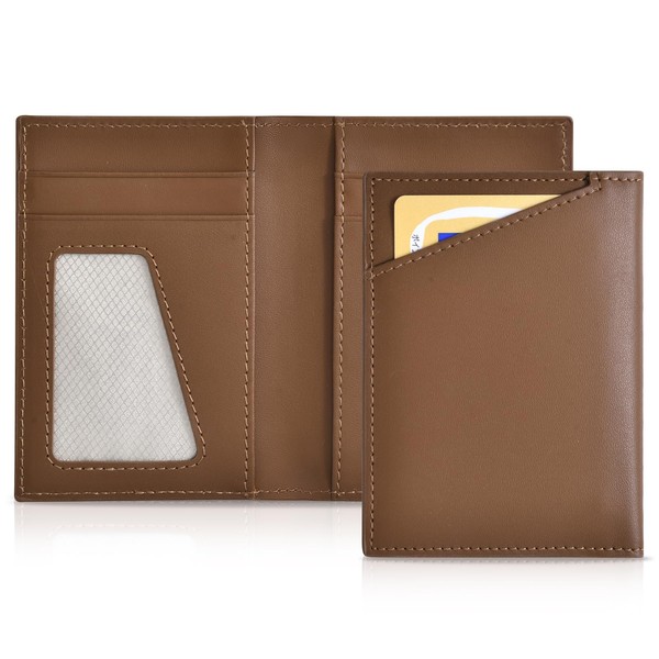 oyaka Pass Case, Genuine Leather, Made in Japan, For Men's,