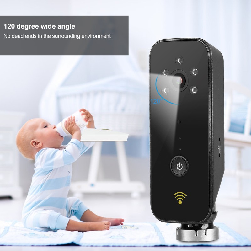 Mini 1080P Wifi Wide Angle P2P Ir cUT night Vision