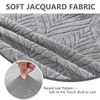 Genina 100% Waterproof Couch Cushion Covers for Pets - Stretch