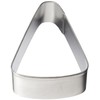 CybrTrayd Candy Corn Cookie Cutter, 3.5", Silver