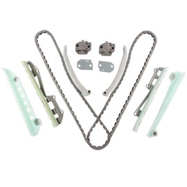 BOXI TS20387B Timing Chain Kit For 2000-2007 For Ford Crown Victoria, 2003-2011 E-150, 2007-2011 E-250 2002-2010 Explorer, 2000-2010 F-150, 2000-2007 For Ford Mustang, Lincoln Mercury 2000-2011 4.6L