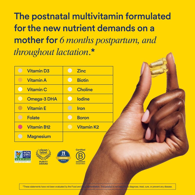 Ritual Essential for Women Postnatal Multivitamin - Postpartum Vitamin -