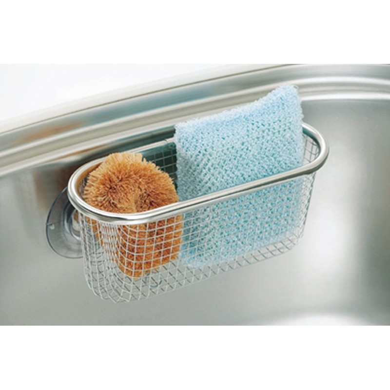 Shimomura 28919 Sponge Washer Rack, Mesh, Silver, Made in Japan