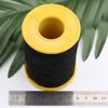 Amaney 500m 0.5mm Black Elastic Cord Beading Threads Stretch String